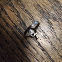 Сребърен пръстен (87), снимка 4 - Гривни - 39387186