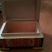 Българска дървена кутия за бижута сувенир, снимка 6 - Антикварни и старинни предмети - 36347929