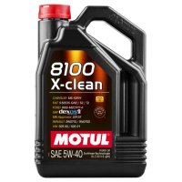 Моторно масло MOTUL 8100 X-CLEAN 5W40 C3, 5л, снимка 1 - Аксесоари и консумативи - 42361567