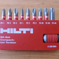 Комплект битове с магнитен холдер HILTI ХИЛТИ, снимка 2 - Други инструменти - 41353694