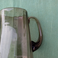 Българска стъклена кана цветно стъкло, снимка 3 - Аксесоари за кухня - 36181862