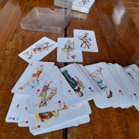 Стари Еротични карти за игра, снимка 6 - Карти за игра - 44673239