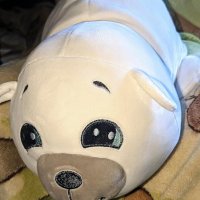 Нова Goliath Games плюшена играчка полярна мечка и хъски Деца Подарък, снимка 4 - Плюшени играчки - 42446503