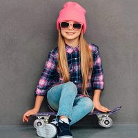 Детски ретро скейтборд WeSkate 55 см 9 сачмени лагери с PU LED светещи колела , снимка 8 - Други - 38764025