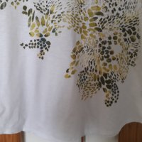 Вносна памучна блуза с къс ръкав, L, снимка 3 - Тениски - 41161842