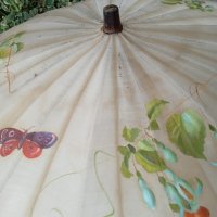 Стар дамски чадър за слънце,1900-1920г, снимка 10 - Антикварни и старинни предмети - 35815045