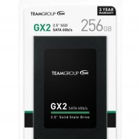 SSD диск 256GB Team Group GX2, 2.5" SATA 3 - Нов твърд диск, запечатан , снимка 1 - Твърди дискове - 35700330