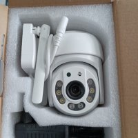 WiFi IP въртяща се камера 5MP цена при поръчка на 2бр,нощно виждане, снимка 2 - HD камери - 41338280