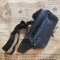 Ръчна чанта за кръста, черна, снимка 1 - Чанти - 41465194