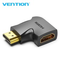 Vention Адаптер Adapter HDMI Vertical Flat 270 Degree M/F - AIQB0, снимка 1 - Кабели и адаптери - 44231445