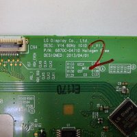 T con board 6870C-0471D,TV LG 55LH545V, снимка 2 - Части и Платки - 41021271