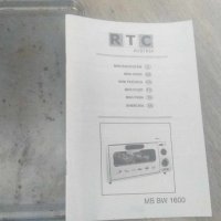 Мини фурна RTC MB BW 1600, снимка 6 - Печки, фурни - 42232369