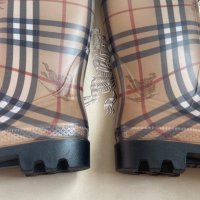 Гумени ботуши Burberry , снимка 4 - Дамски ботуши - 42421583