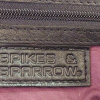 Дамска чанта SPIKES & SPARROW естествена кожа , снимка 10 - Чанти - 44240434