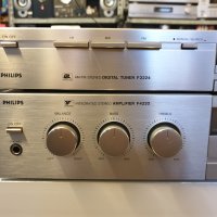 Система Philips / Усилвател Philips F4220 с тунер Philips F2224 В отлично техническо и визуално съст, снимка 3 - Аудиосистеми - 41954859