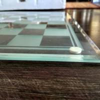 Стъклен шах,дъска-без фигурите!, снимка 4 - Шах и табла - 36045816