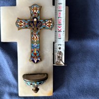 Стар емайлиран кръст от 1891 г., снимка 6 - Други - 40589567