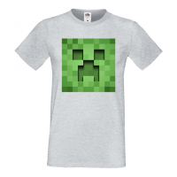 Мъжка тениска Creeper Face 3,майнкрафт,Minecraft,Игра,Забавление,подарък,Изненада,Рожден Ден., снимка 8 - Тениски - 36492795