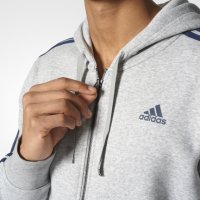 Мъжко горнище Adidas Essentials 3-Stripes Fleece, снимка 3 - Спортни дрехи, екипи - 44365564