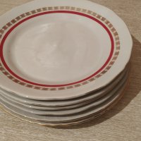 Български процелан - комплект чинии, снимка 3 - Чинии - 39197783