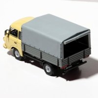 Barkas B1000 HP 1963 - мащаб 1:43 на DeAgostini моделът е нов в блистер, снимка 6 - Колекции - 41360873