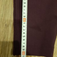 Стилен лилав панталон над глезена висока талия , снимка 5 - Панталони - 39977468