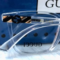 Gucci диоптрични рамки.прозрачни слънчеви,очила за компютър, снимка 9 - Слънчеви и диоптрични очила - 41787707