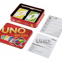 Карти за игра UNO Делукс K0888, снимка 3 - Игри и пъзели - 36024545