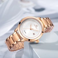 Дамски часовник NAVIFORCE Clarity Rose Gold/White 5008 RGW., снимка 6 - Дамски - 34744589