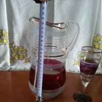 Ретро стъклени чаши за вино , снимка 8 - Антикварни и старинни предмети - 41777007