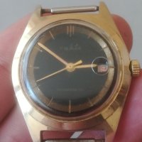 Мъжки часовник Ruhla - UMF 24. Made in GDR. Vintage watch. Ретро модел. Позлата. Механичен механизъм, снимка 4 - Мъжки - 41944640