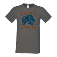 Мъжка тениска Born To Be A Gamer, снимка 7 - Тениски - 36193102