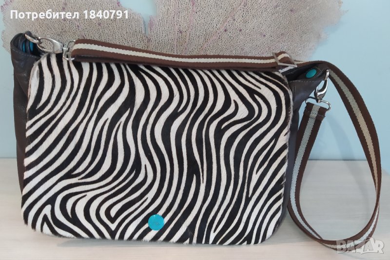 GABS чанта, кожа – Made in Milan, Italy, снимка 1