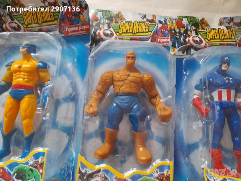 Фигури на Герои от НЕПОБЕДИМИТЕ, , снимка 1