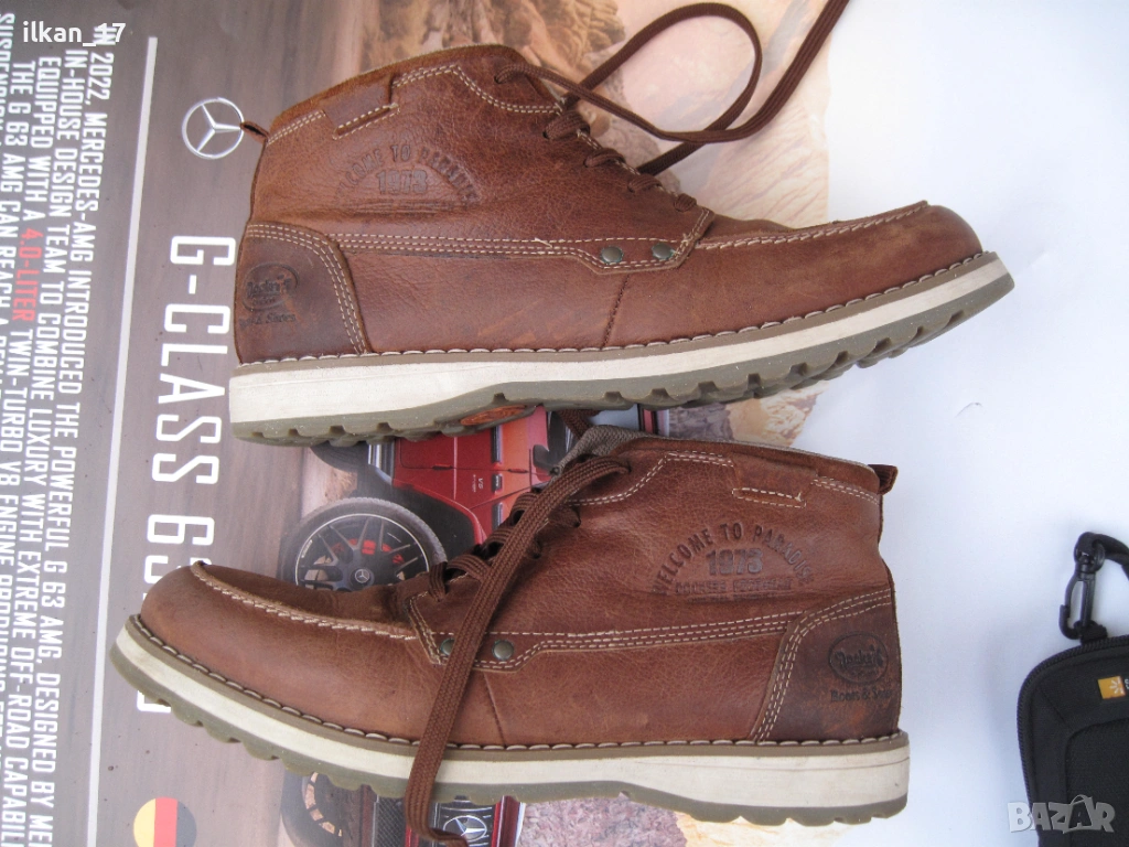 Обувки Зимни Dockers Оригинални Естествена Кожа иМаратонки в отлично състояние Внос Германия 40 лева, снимка 1