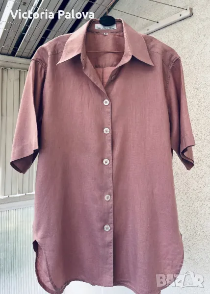 Ленена риза EDITH KUMAR CASUAL VINTAGE , снимка 1