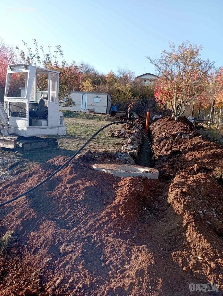 услуги с багер , снимка 1