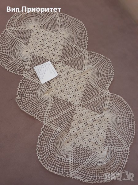 Каре на една кука № 7 ръчна изработка, снимка 1