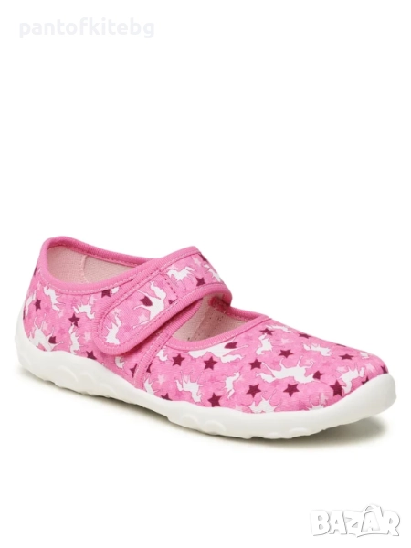  Superfit Пантофи розови с еднорог  за момиче, снимка 1