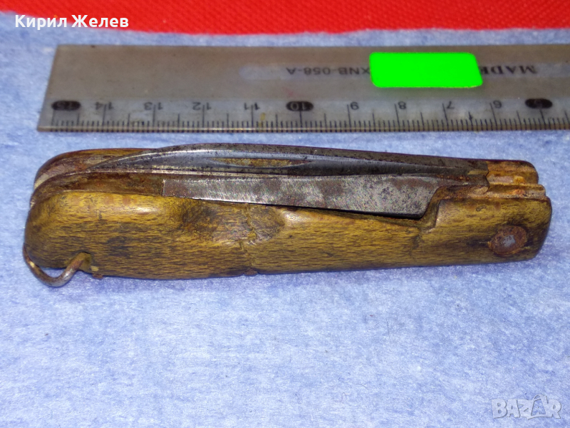 GERLACH Стар МНОГО РЯДЪК КОЛЕКЦИОНЕРСКИ ПОЛСКИ АРМЕЙСКИ ДЖОБЕН НОЖ 2-ра СВЕТОВНА ВОЙНА ВСВ 44114, снимка 1