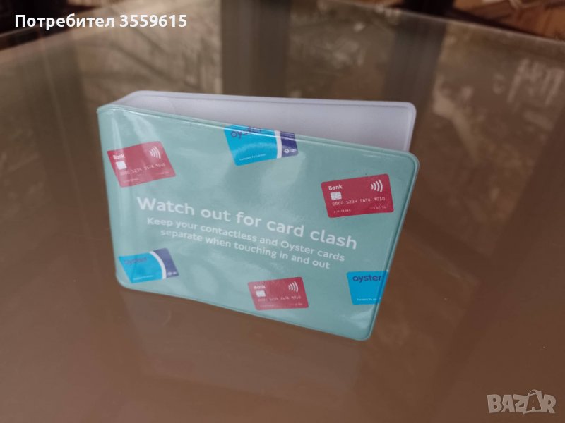 силиконов калъф за лични документи от Лондон, снимка 1