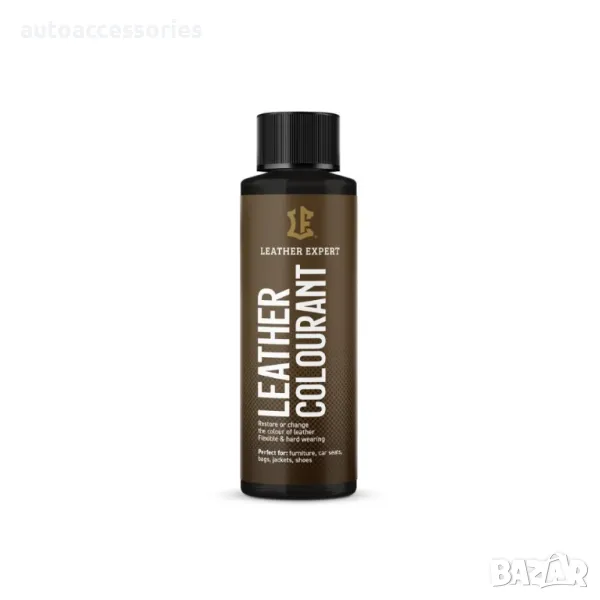 	Боя за естествена кожа и еко кожа 50 мл Leather Expert Colorant – Бежова 201 Beige, снимка 1