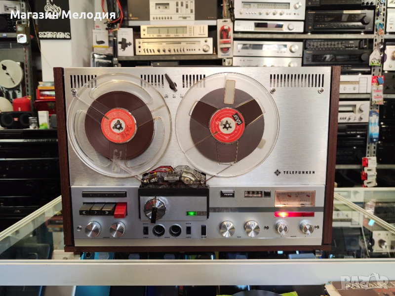 Ролков магнетофон Telefunken M 204 TS E 2 Профилактиран, работещ., снимка 1