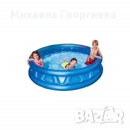 Кръгъл надуваем басейн, снимка 1