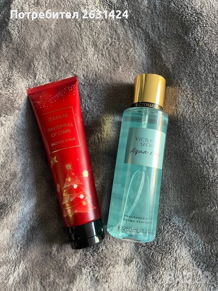 Спрей victoria secret + подарък скраб за тяло! , снимка 1