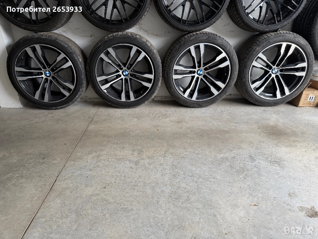 20” оригинални джанти 468m от BMW X6 M50d F15 F16 E70 E71 X5 E72 F85 F86, снимка 1