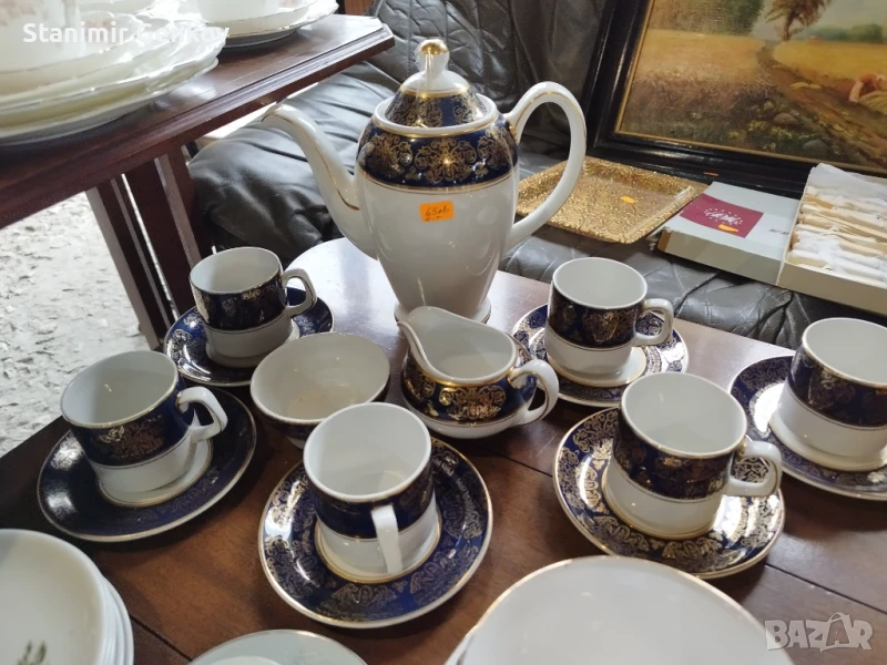 Порцеланов сервиз за чай , снимка 1