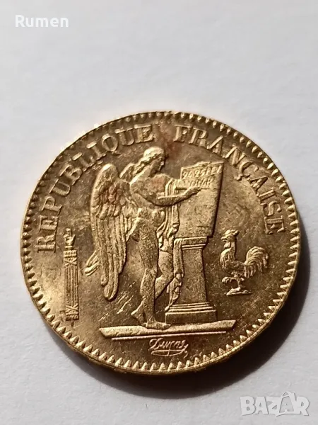 20 франка 1848 година , снимка 1