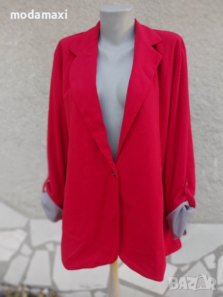 4XL Ново червено сако, снимка 1