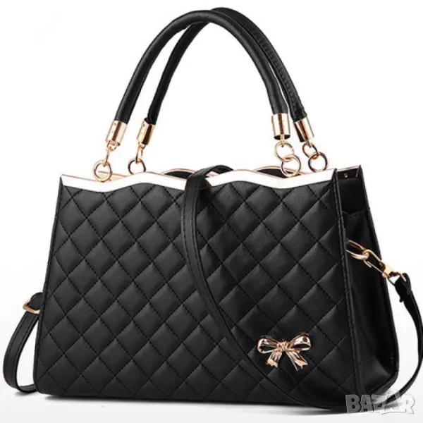 Дамска чанта Eliza Black, снимка 1